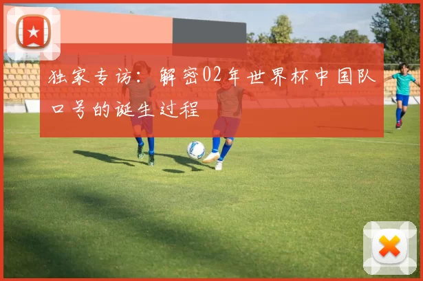 独家专访：解密02年世界杯中国队口号的诞生过程